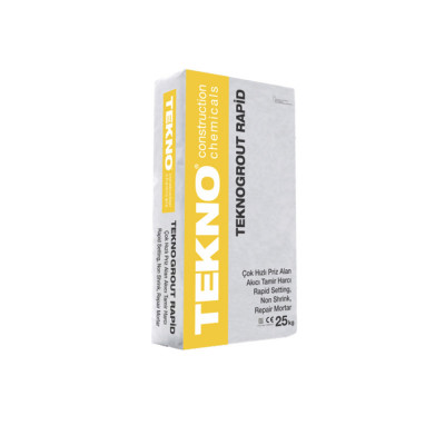 Будкрам купити Наливна ремонтна суміш Teknogrout Rapid, швидкотвердіюча, безусадкова, 25кг TEKNO