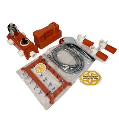 Будкрам купити Душова система прихованого монтажу з верхнім душем Amos Sanpreis Душова система прихованого монтажу з верхнім душем Amos Sanpreis 2