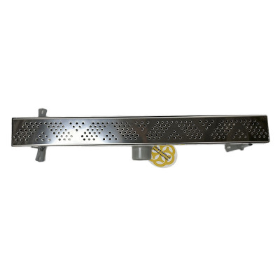 Будкрам купить Душевой канал  в корпусе из нержавеющей стали 60 см, горизонтальный,  с гидрозатвором Sanpreis