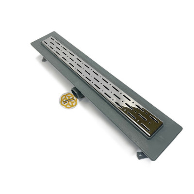 Будкрам купить Душевой трап STANDART LINE 60 см, горизонтальный, с гидрозатвором, решётка дождь, без мембраны Sanpreis Душевой трап STANDART LINE 60 см, горизонтальный, с гидрозатвором, решётка дождь, без мембраны Sanpreis 3