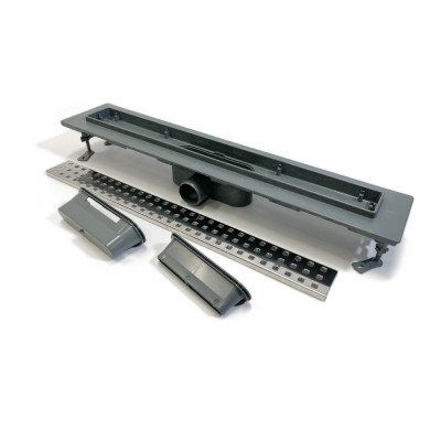 Будкрам купити Душовий трап STANDART LINE 60 см, горизонтальний, з гідрозатвором, грати квадрат, без мембрани Sanpreis Душовий трап STANDART LINE 60 см, горизонтальний, з гідрозатвором, грати квадрат, без мембрани Sanpreis 3