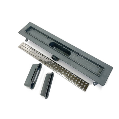 Будкрам купити Душовий трап STANDART LINE 60 см, горизонтальний, з гідрозатвором, грати квадрат, без мембрани Sanpreis Душовий трап STANDART LINE 60 см, горизонтальний, з гідрозатвором, грати квадрат, без мембрани Sanpreis 2