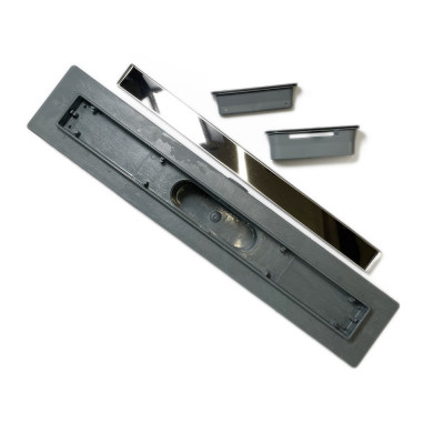 Будкрам купити Душовий трап STANDART LINE 60 см, горизонтальний, з гідрозатвором, грати під плитку, без мембрани Sanpreis Душовий трап STANDART LINE 60 см, горизонтальний, з гідрозатвором, грати під плитку, без мембрани Sanpreis 2