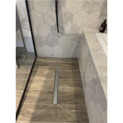 Будкрам купити Душовий трап GALA TILE INSERT 50 см, горизонтальний, подвійний затвор, поворотний сифон, грати під плитку Sanpreis Душовий трап GALA TILE INSERT 50 см, горизонтальний, подвійний затвор, поворотний сифон, грати під плитку Sanpreis 4