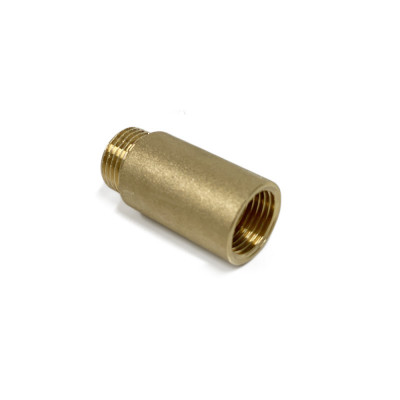 Будкрам купить Резьбовой фитинг удлинитель  1/2"  50 мм, латунь  Profactor