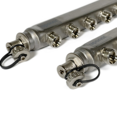 Будкрам купить Коллектор радиаторный Uni-X H 1"SN 3XG3/4 Euro, 6 контуров Uponor Коллектор радиаторный Uni-X H 1"SN 3XG3/4 Euro, 6 контуров Uponor 4
