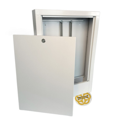 Будкрам купить Шкаф для коллектора наружный, 385×580×110 мм W-Line Шкаф для коллектора наружный, 385×580×110 мм W-Line 4