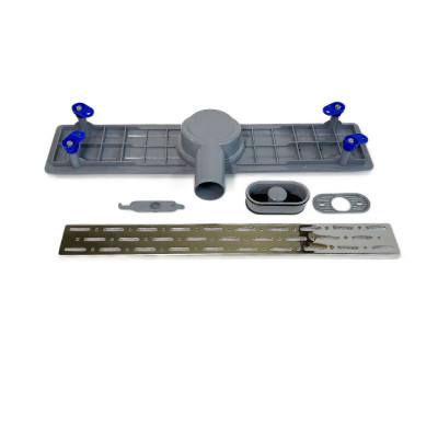 Будкрам купить Душевой трап PRIME LINE 50 см,  горизонтальный, решётка дождь, с мембраной Sanpreis Душевой трап PRIME LINE 50 см,  горизонтальный, решётка дождь, с мембраной Sanpreis 7