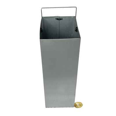 Будкрам купить Мусорный контейнер для раздельного сбора мусора 3х35Л, нержавеющая сталь, хром Efor Мусорный контейнер для раздельного сбора мусора 3х35Л, нержавеющая сталь, хром Efor 4