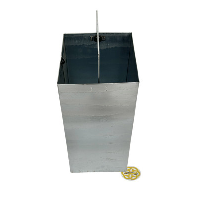 Будкрам купити Сміттєвий контейнер для роздільного збору сміття 4в1, нержавіюча сталь, чорний Efor Сміттєвий контейнер для роздільного збору сміття 4в1, нержавіюча сталь, чорний Efor 5