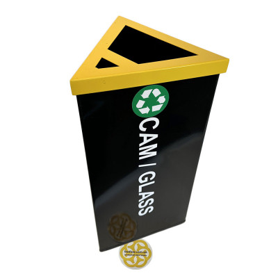 Будкрам купити Контейнери для сортування сміття 3в1, нержавіюча сталь, чорний Efor Контейнери для сортування сміття 3в1, нержавіюча сталь, чорний Efor 8