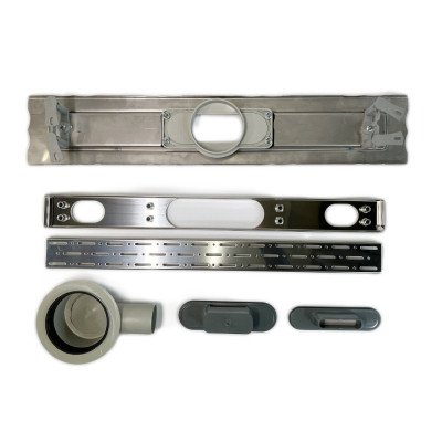 Будкрам купити Душовий канал ELITE LEGAL 60 см, горизонтальний, поворотний сифон, нержавіюча сталь, грати дощ Sanpreis Душовий канал ELITE LEGAL 60 см, горизонтальний, поворотний сифон, нержавіюча сталь, грати дощ Sanpreis 3