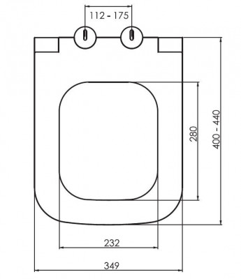 Будкрам купити Сидіння для унітазу з мікроліфтом Forte, дюропласт Sanpreis Сидіння для унітазу з мікроліфтом Forte, дюропласт Sanpreis 7