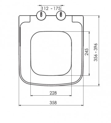 Будкрам купити Сидіння для унітазу з мікроліфтом Jota Short, дюропласт Sanpreis Сидіння для унітазу з мікроліфтом Jota Short, дюропласт Sanpreis 7