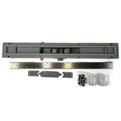 Будкрам купити Душовий канал CH 850 DN1 85 см з фланцем, горизонтальний вихід, грати з нержавіючої сталі Sanpreis Душовий канал CH 850 DN1 85 см з фланцем, горизонтальний вихід, грати з нержавіючої сталі Sanpreis 8