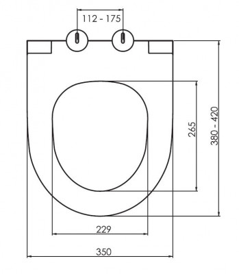 Будкрам купити Кришка для унітазу з мікроліфтом Neva, дюропласт Sanpreis Кришка для унітазу з мікроліфтом Neva, дюропласт Sanpreis 6