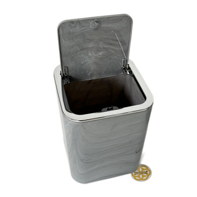 Будкрам купить Набор аксессуаров для ванной комнаты Kare 5в1, цвет мрамор OKYANUS Набор аксессуаров для ванной комнаты Kare 5в1, цвет мрамор OKYANUS 3