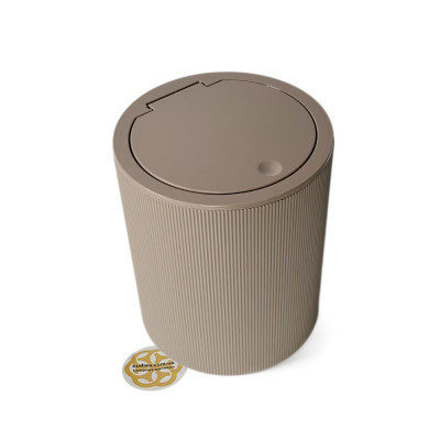 Будкрам купить Набор аксессуаров для ванной комнаты ROUND 5в1, коричневий OKYANUS Набор аксессуаров для ванной комнаты ROUND 5в1, коричневий OKYANUS 5