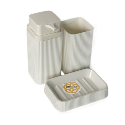 Будкрам купить Набор аксессуаров для ванной комнаты STELLA 5в1, белый OKYANUS Набор аксессуаров для ванной комнаты STELLA 5в1, белый OKYANUS 5