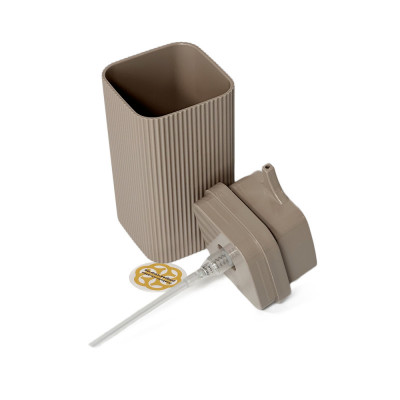 Будкрам купити Набір аксесуарів для ванної кімнати STELLA 5в1, коричневий OKYANUS