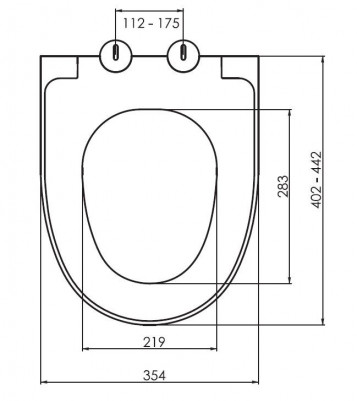Будкрам купити Кришка для унітазу з мікроліфтом Style, дюропласт Sanpreis Кришка для унітазу з мікроліфтом Style, дюропласт Sanpreis 5