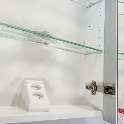 Будкрам купити Дзеркальна шафа LOW з LED підсвічуванням 74х50х14 см Alterna Дзеркальна шафа LOW з LED підсвічуванням 74х50х14 см Alterna 6