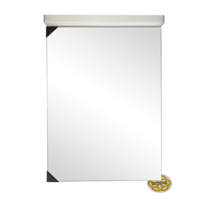 Будкрам купити Дзеркальна шафа LOW з LED підсвічуванням 74х50х14 см Alterna