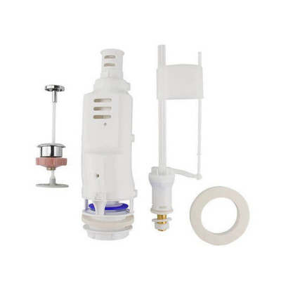 Будкрам купити Арматура для зливного бачка Hidro Float кнопка та нижній клапан Арматура для зливного бачка Hidro Float кнопка та нижній клапан 2