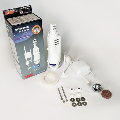 Будкрам купити Арматура для зливного бачка Perfect Float кнопка та нижній клапан Арматура для зливного бачка Perfect Float кнопка та нижній клапан 3