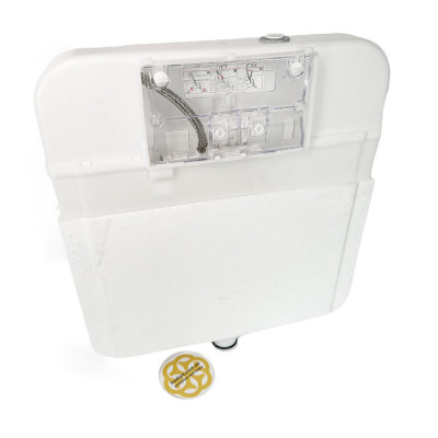 Будкрам купити Зливний бачок для унітазу прихованого монтажу 3/6 л. Зливний бачок для унітазу прихованого монтажу 3/6 л. 2