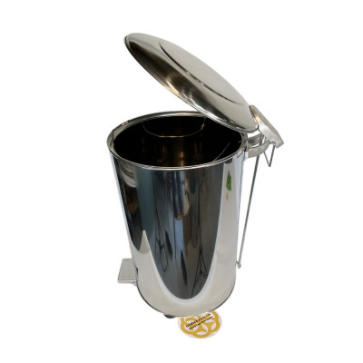 Будкрам купить Мусорный бак металлический 70Л, хром Efor Мусорный бак металлический 70Л, хром Efor 3