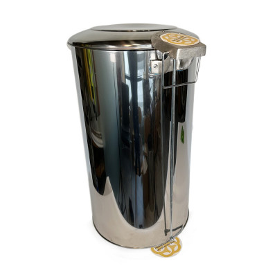 Будкрам купити Сміттєвий бак металевий 90Л з педаллю, хром Efor Сміттєвий бак металевий 90Л з педаллю, хром Efor 3