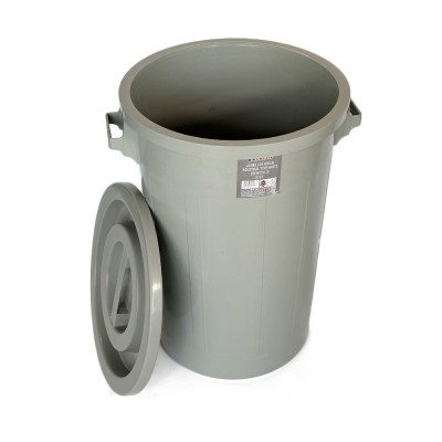 Будкрам купить Мусорный контейнер промышленного типа, объем 90 Л, серый, Afacan Plastik Мусорный контейнер промышленного типа, объем 90 Л, серый, Afacan Plastik 3