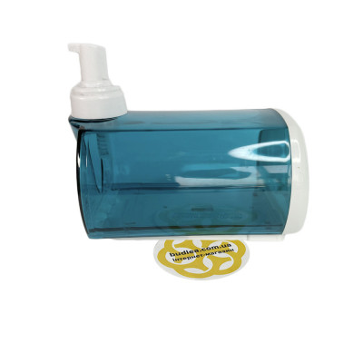Будкрам купити Дозатор для мила піни 1400 мл, настінний, синій прозорий Afacan Plastik Дозатор для мила піни 1400 мл, настінний, синій прозорий Afacan Plastik 4
