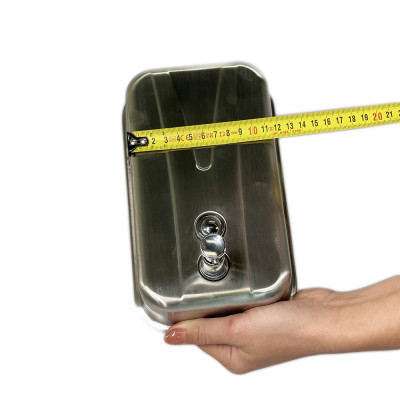Будкрам купити Дозатор для рідкого мила на 1Л, нержавіюча сталь Afacan Plastik Дозатор для рідкого мила на 1Л, нержавіюча сталь Afacan Plastik 9