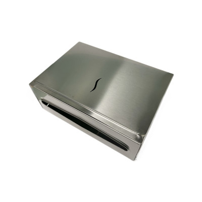 Будкрам купити Диспенсер для паперових рушників 200 шт, навісний, 20x9x26 см, нержавіюча сталь Sanpreis