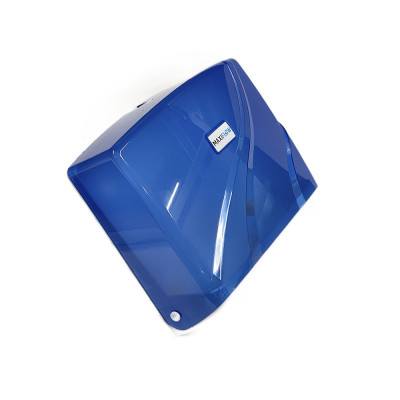 Будкрам купить Диспенсер для бумажных полотенец 200 шт, настенный, пластик, прозрачно-голубой Sanpreis Диспенсер для бумажных полотенец 200 шт, настенный, пластик, прозрачно-голубой Sanpreis 2