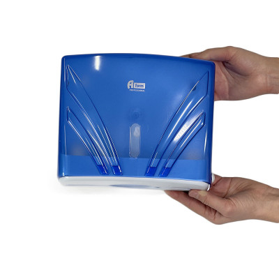 Будкрам купити Диспенсер для серветок на 200 штук, пластик, прозорий блакитний Afacan Plastik Диспенсер для серветок на 200 штук, пластик, прозорий блакитний Afacan Plastik 3