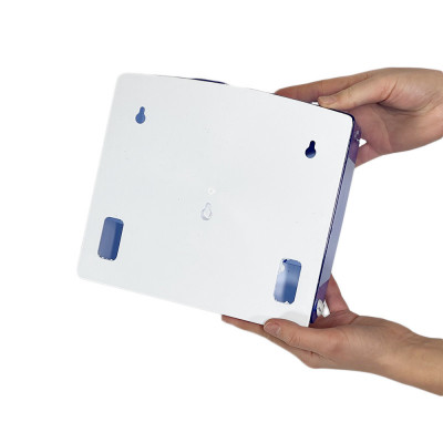 Будкрам купити Диспенсер для серветок на 200 штук, пластик, прозорий блакитний Afacan Plastik Диспенсер для серветок на 200 штук, пластик, прозорий блакитний Afacan Plastik 6