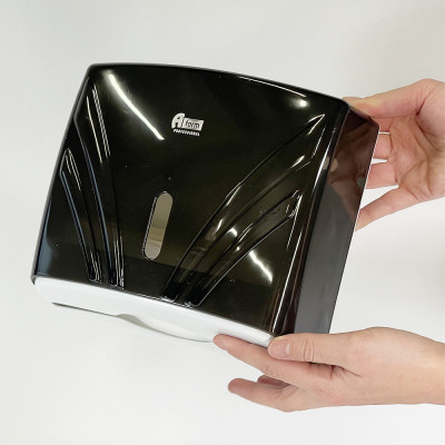 Будкрам купити Диспенсер для серветок на 200 штук, пластик, прозорий димчастий Afacan Plastik Диспенсер для серветок на 200 штук, пластик, прозорий димчастий Afacan Plastik 3