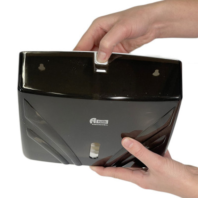 Будкрам купити Диспенсер для серветок на 200 штук, пластик, прозорий димчастий Afacan Plastik Диспенсер для серветок на 200 штук, пластик, прозорий димчастий Afacan Plastik 4