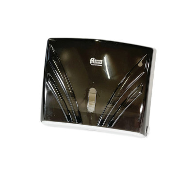 Будкрам купити Диспенсер для серветок на 200 штук, пластик, прозорий димчастий Afacan Plastik