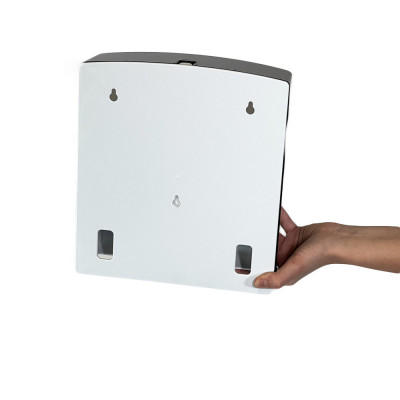 Будкрам купити Диспенсер для серветок настінний на 300 штук, пластик, прозорий димчастий Afacan Plastik Диспенсер для серветок настінний на 300 штук, пластик, прозорий димчастий Afacan Plastik 5