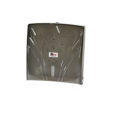 Будкрам купити Диспенсер для серветок настінний на 300 штук, пластик, прозорий димчастий Afacan Plastik Диспенсер для серветок настінний на 300 штук, пластик, прозорий димчастий Afacan Plastik 2