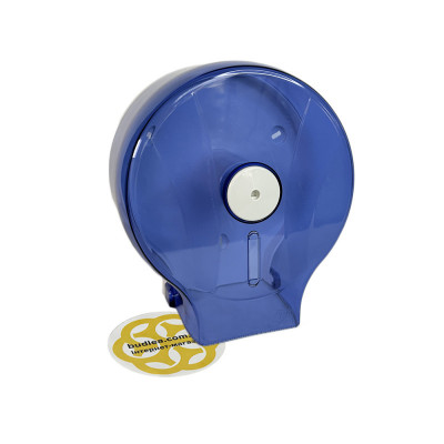 Будкрам купить Диспенсер для туалетной бумаги  MINI с нижним вытяжением, прозрачный голубой Afacan Plastik