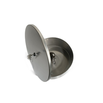 Будкрам купити Диспенсер для туалетного паперу D27, з нижнім витягуванням, нержавіюча сталь, хром сатин Sanpreis Диспенсер для туалетного паперу D27, з нижнім витягуванням, нержавіюча сталь, хром сатин Sanpreis 5