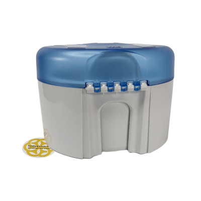 Будкрам купить Диспенсер для туалетной бумаги MINI с боковым вытяжением, бело-голубой Afacan Plastik Диспенсер для туалетной бумаги MINI с боковым вытяжением, бело-голубой Afacan Plastik 2