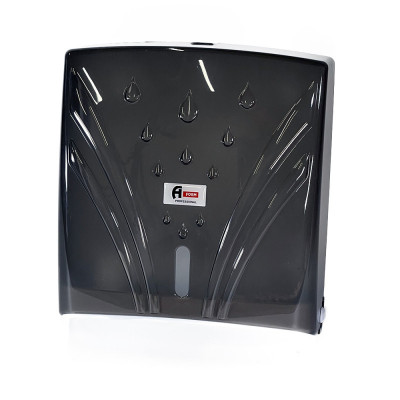 Будкрам купити Диспенсер для серветок настінний на 300 штук, пластик, прозорий димчастий Afacan Plastik