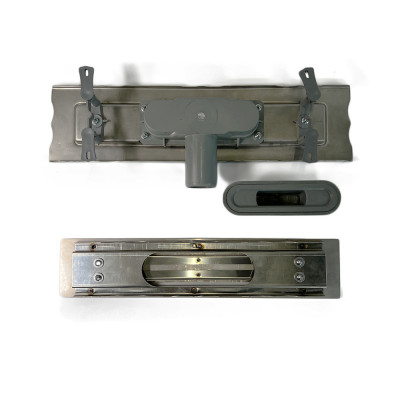 Будкрам купить Душевой трап ELIT  PREMIUM 45 см, горизонтальный, нержавеющая сталь, поворотный сифон, решётка  - цельнометаллическая Sanpreis Душевой трап ELIT  PREMIUM 45 см, горизонтальный, нержавеющая сталь, поворотный сифон, решётка  - цельнометаллическая Sanpreis 4