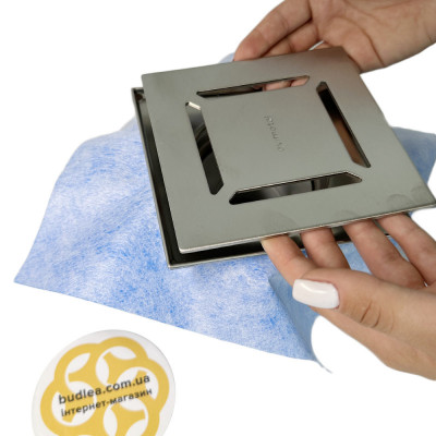 Будкрам купить Трап для душа серии PYS Floor Drain  15х15 см, вертикальный, рисунок решетки линия Evimetal Трап для душа серии PYS Floor Drain  15х15 см, вертикальный, рисунок решетки линия Evimetal 6